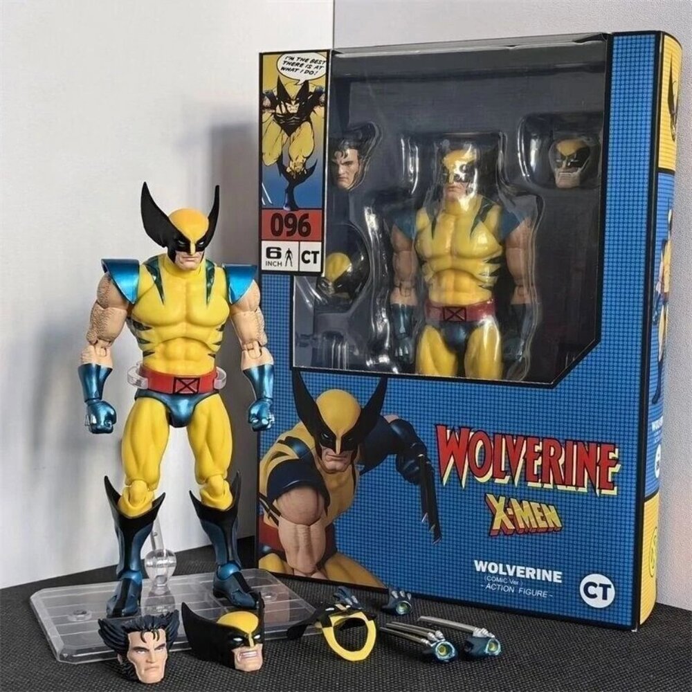 Wolverine X-Men Comic Version w/Accessory 6" Action Figure CT Toys #096 New Box